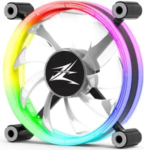 Zalman ZM-LF120 hladnjak za kućište 120×120×26mm, RGB, EBR Bearing, crni