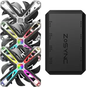 Zalman ZM-SF120 3×hladnjak za kućište 120×120×26mm + kontroler, RGB, FDB Bearing, crni