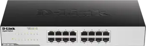 D-Link GO-SW-16G 16 port Gigabit Ethernet Easy DesktopSwitch