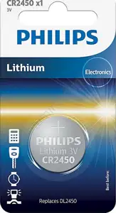 PHILIPS baterija CR2450/10B