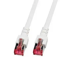 S/FTP prespojni kabel Cat.6 LSZH Cu AWG27, bijeli, 1,0 m