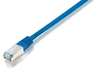 F/UTP prespojni kabel Cat.5e PVC Cu AWG26, plavi, 3,0 m