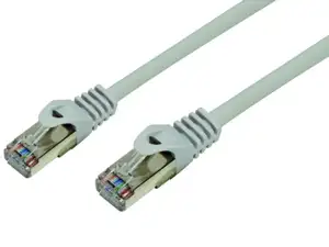 U/UTP prespojni kabel Cat.5e PVC CCA AWG26, sivi, 7,5m