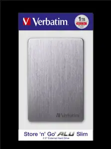 Externi hard disk Verbatim #53662 Store'n'Go Alu slim 2.5