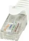 U/UTP prespojni kabel Cat.6 PVC CCA AWG24, bijeli, 0,5 m