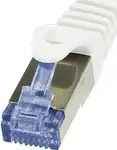 S/FTP prespojni kabel Cat.6a LSZH Cu AWG26, bijeli, 2,0 m