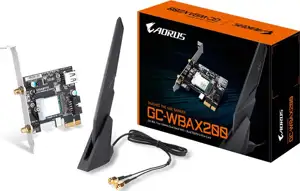 Gigabyte WBAX200 2x2 802.11ax Dual Band WIFI + BLUETOOTH 5.1 PCI-E kartica