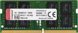 Memorija za prijenosno računalo KINGSTON 16GB 3200MHz DDR4 CL22 SODIMM, KVR32S22D8/16