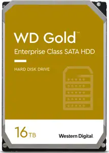 WD Gold 16TB Enterprise Class Hard Disk Drive - 7200 RPM Class SATA 6Gb/s 512MB Cache 3.5 Inch - WD161KRYZ