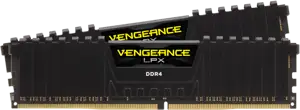 Corsair VENGEANCE LPX 64GB (2 x 32GB) DDR4 DRAM 3200MHz PC4-25600 CL16, 1.35V, CMK64GX4M2E3200C16