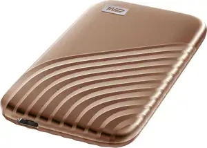 WD My Passport SSD 1TB, USB-C 3.2 gold