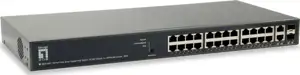 LevelOne GEP-2651 - switch - 26 ports - smart - rack-mountable