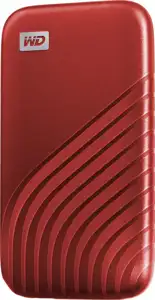 WD My Passport SSD 1TB, USB-C 3.2 red