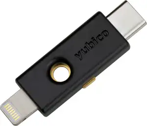 Security Key Yubico YubiKey 5Ci, USB-C and Lightning, black