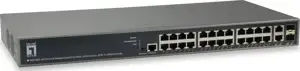 LevelOne GEP-2682 - switch - 26 ports - managed - rack-mountable