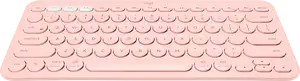 Keyboard Logitech K380 Multi-Device, Rose, CRO g.