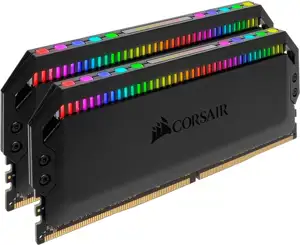 Memorija CORSAIR Dominator Platinum RGB - DDR4 - 32 GB: 2 x 16 GB - DIMM 288-pin - unbuffered, CMT32GX4M2Z3600C18