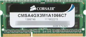 Memorija CORSAIR Mac Memory - DDR3 - 4 GB - SO-DIMM 204-pin, CMSA4GX3M1A1066C7