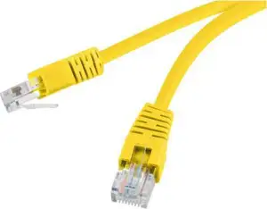 Gembird Cat6 UTP Patch cord, yellow, 0.5 m