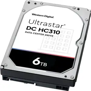 6TB WD Ultrastar DC HC310 HUS726T6TAL5204 7200RPM 256MB*