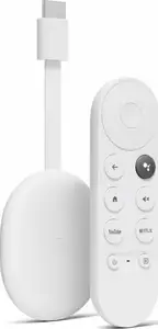 Google Chromecast with Google TV, white