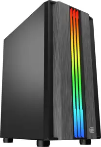 BIT FORCE Mid Tower RGB Tiho Gaming PC kućište POLARIS SE-2