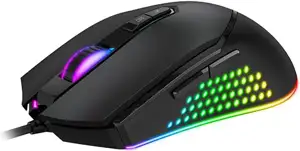 GAMENOTE MIŠ PROGRAMMABLE LED HV-MS814 RGB BACKLIT