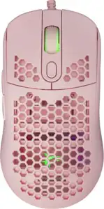 WHITE SHARK RGB gaming miš GALAHAD rozi 6400dpi