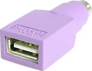 Replacement USB Keyboard to PS/2 Adapter - F/M - USB keyboard to PS2 Adapter - USB to PS2 Adapter (GC46FMKEY) - keyboard adapter
