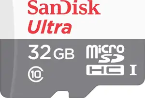 SanDisk 32GB Ultra microSDHC + SD Adapter 100MB / s Class 10 UHS-I
