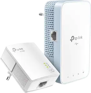 TP-Link TL-WPA7517 KIT - V1 - Powerline Wi-Fi Kit - bridge - 802.11a/b/g/n/ac - wall-pluggable - with TP-Link TL-PA7010