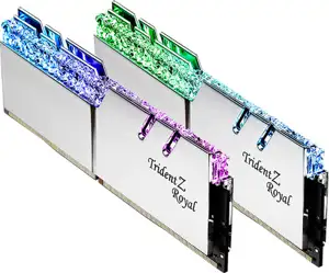 G.Skill Trident Z Royal Series - DDR4 - kit - 64 GB: 2 x 32 GB - DIMM 288-pin - 4000 MHz / PC4-32000, F4-4000C18D-64GTRS