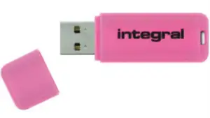 INTEGRAL NEON 8GB USB2.0 pink memory stick