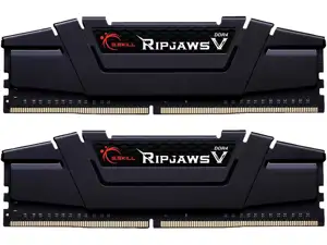 G.Skill Ripjaws V - DDR4 - 64 GB Kit : 2 x 32 GB - DIMM 288-pin, F4-3600C16D-64GVK