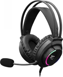 WHITE SHARK gaming slušalice WOLF crne