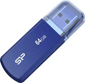 SP USB 3.2 FLASH DRIVE HELIOS 202 64GB BLUE