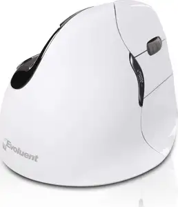 Evoluent VerticalMouse 4 Right Mac - mouse - Bluetooth - white