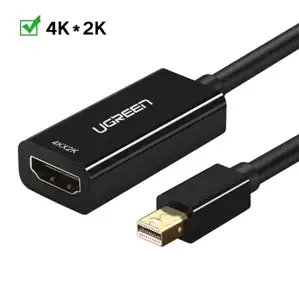 Ugreen Mini DisplayPort to HDMI (F) 4K adapter black