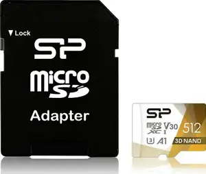 SP MEMORIJSKA KARTICA MicroSDXC/Adapter 512GB U3 Color CL10