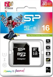 SP MEMORIJSKA KARTICA MicroSD/Adapter 16GB CL10