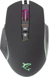 WHITE SHARK RGB gaming miš GM-5009 GARETH crni 6400dpi