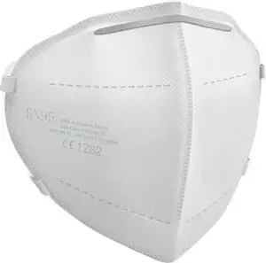 Zaštitna maska za lice, 4-slojna (FFP2/KN95), preklopna, bijela, pak. 10 kom