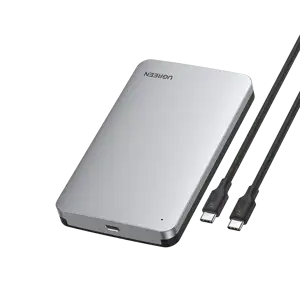 Ugreen 2.5 '' SATA disc case silver