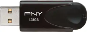 USB stick PNY Attaché 4, 128GB, USB2.0, crni