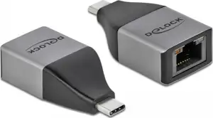 Delock - network adapter - USB-C 3.2 Gen 1 - Gigabit Ethernet