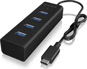 RaidSonic ICY BOX IB-Hub1409-C3 - hub - 4 ports