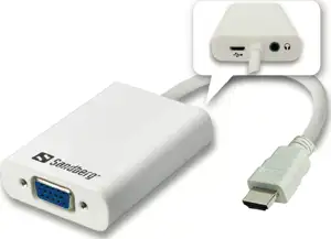 Sandberg HDMI to VGA + Audio Converter