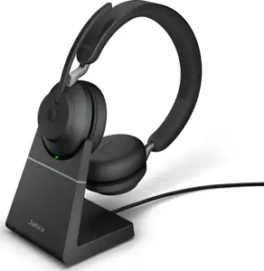 Jabra Evolve2 65 USB-A, Microsoft Teams, Stereo, inkl. Ladestation, schwarz