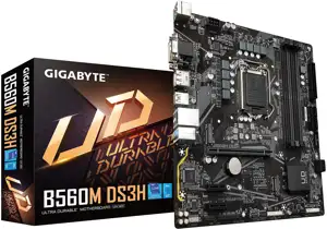 Matična ploča GIGABYTE B560M DS3H R2.0, Intel B560, DDR4, mATX, s. 1200 - 10/11Gen procesora