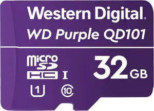 WD 32GB Purple microSD card Ultra